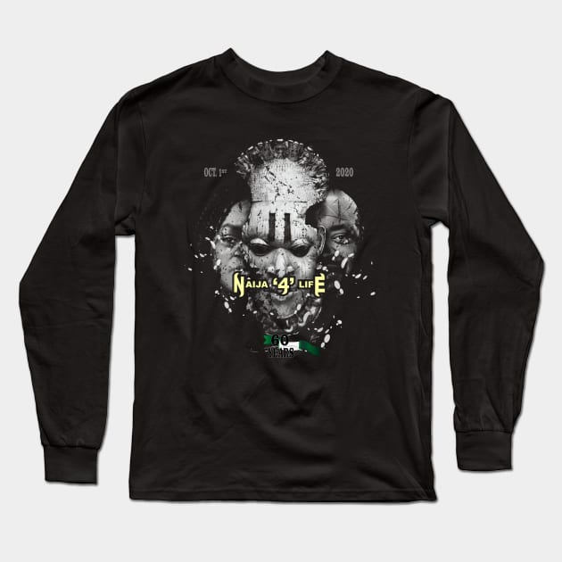 Nigeria 60th anniversary 2 Long Sleeve T-Shirt by KEISIEN